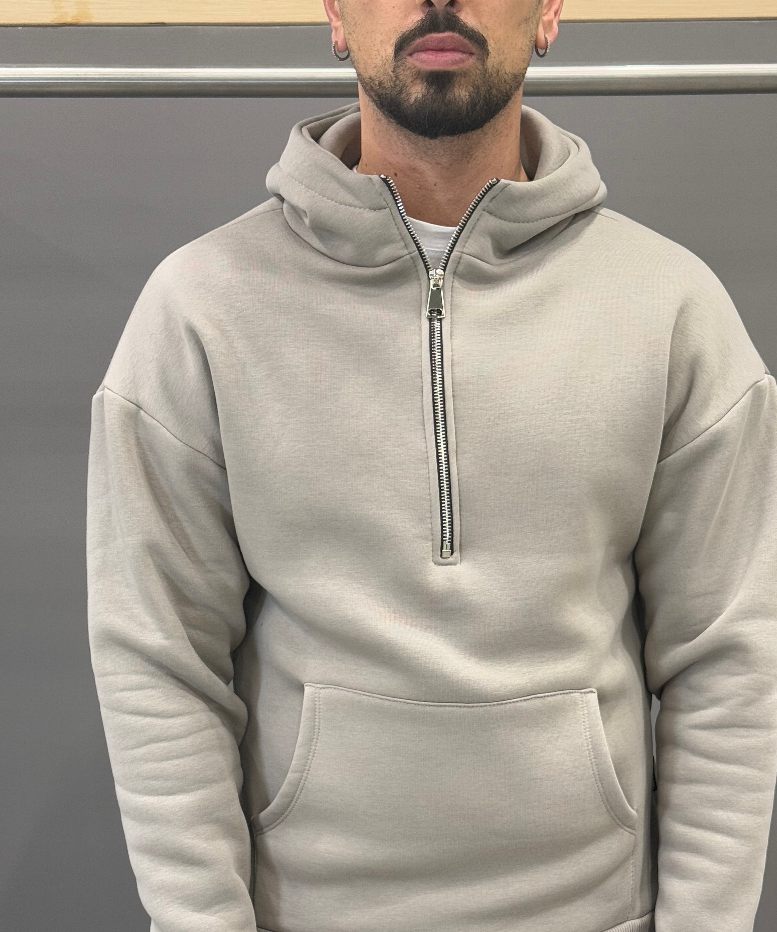 Hoodie Half zip