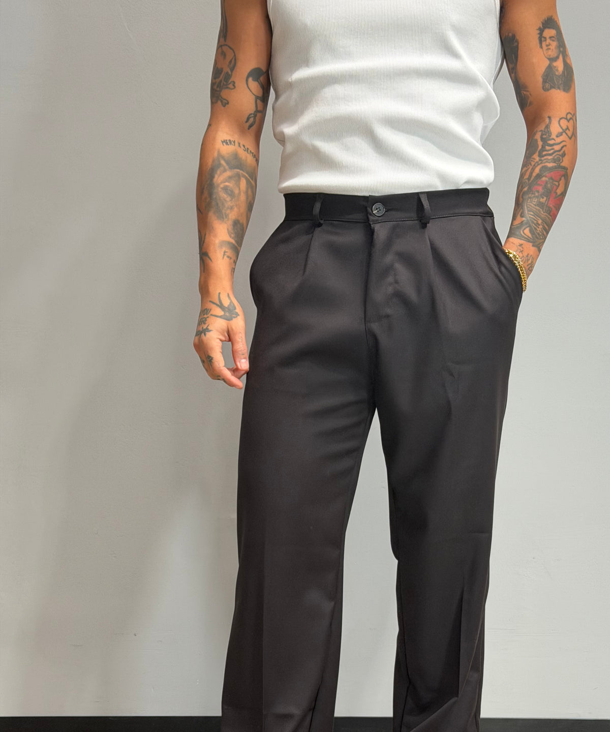 Pantalone Wide Bottom
