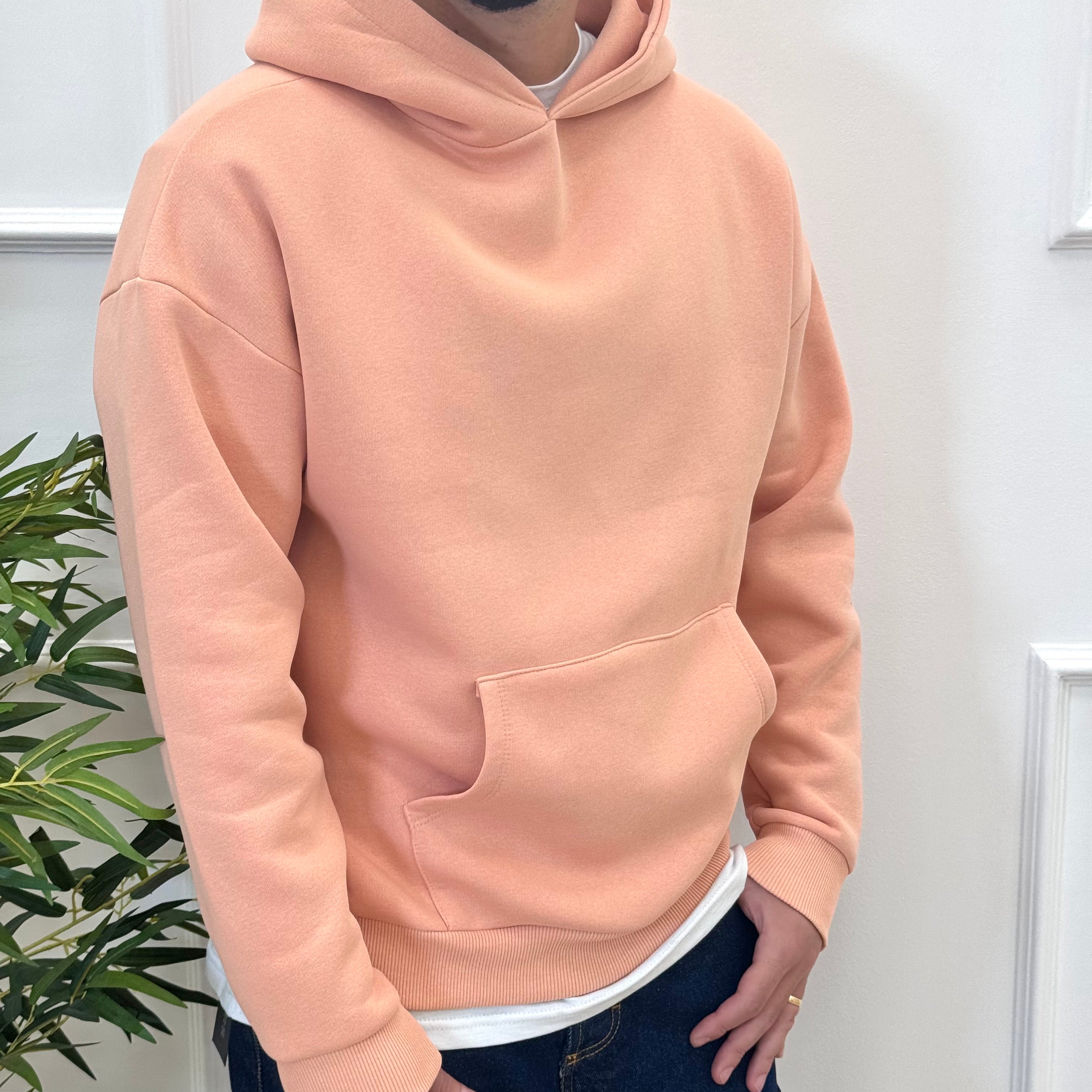 Hoodie Boxy Felpata