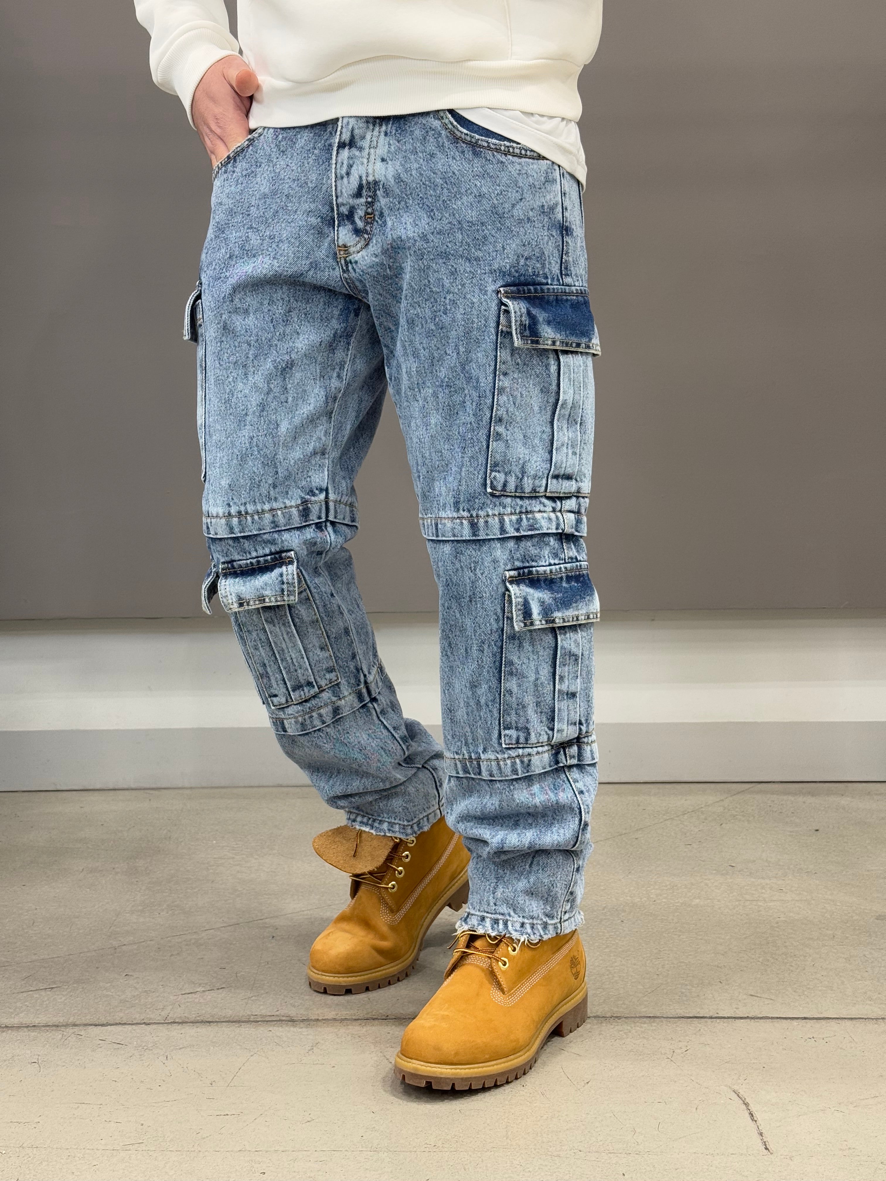 Denim Maiorana multitasche