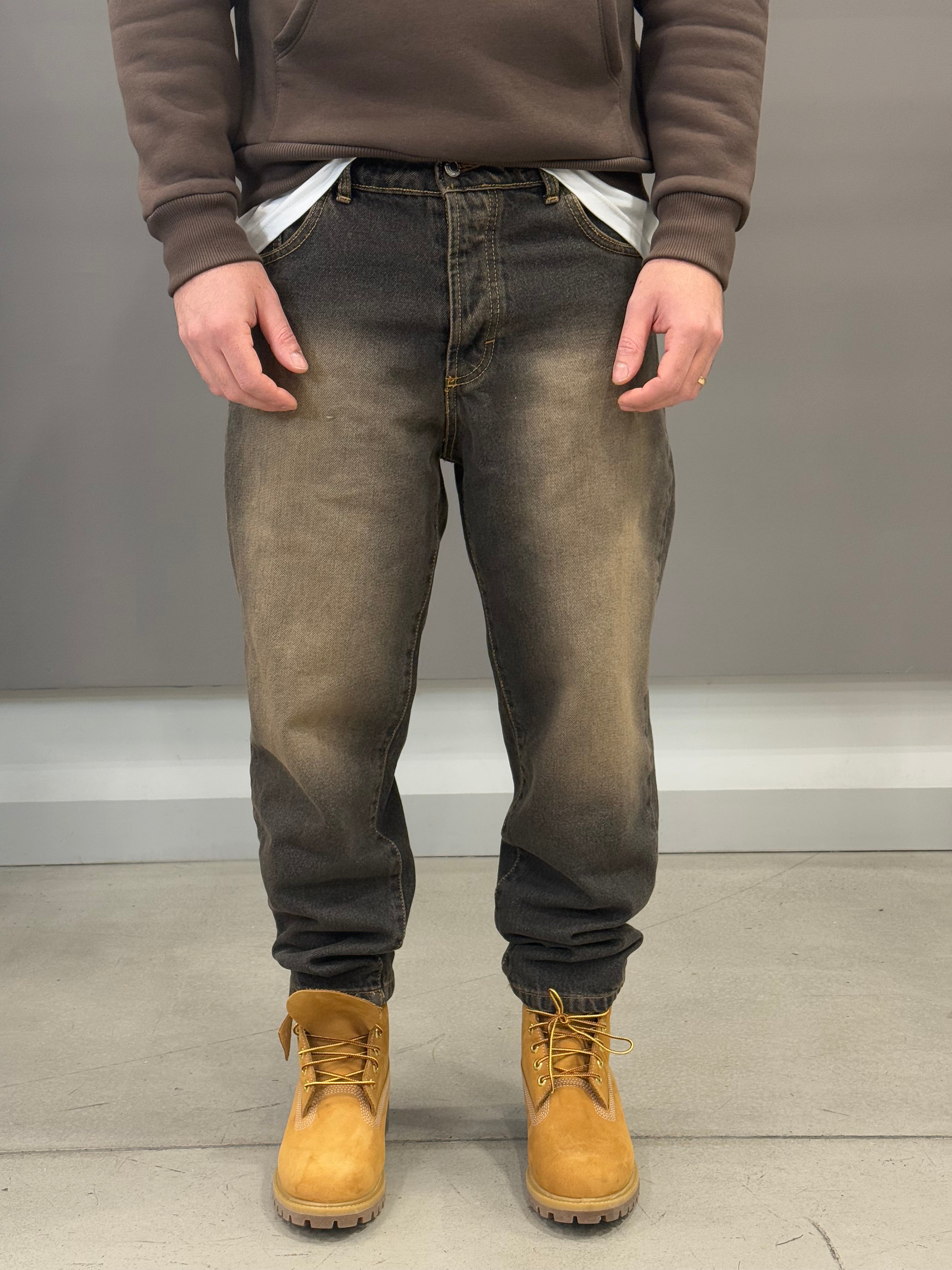 Denim Sabbiato Carrot Fit