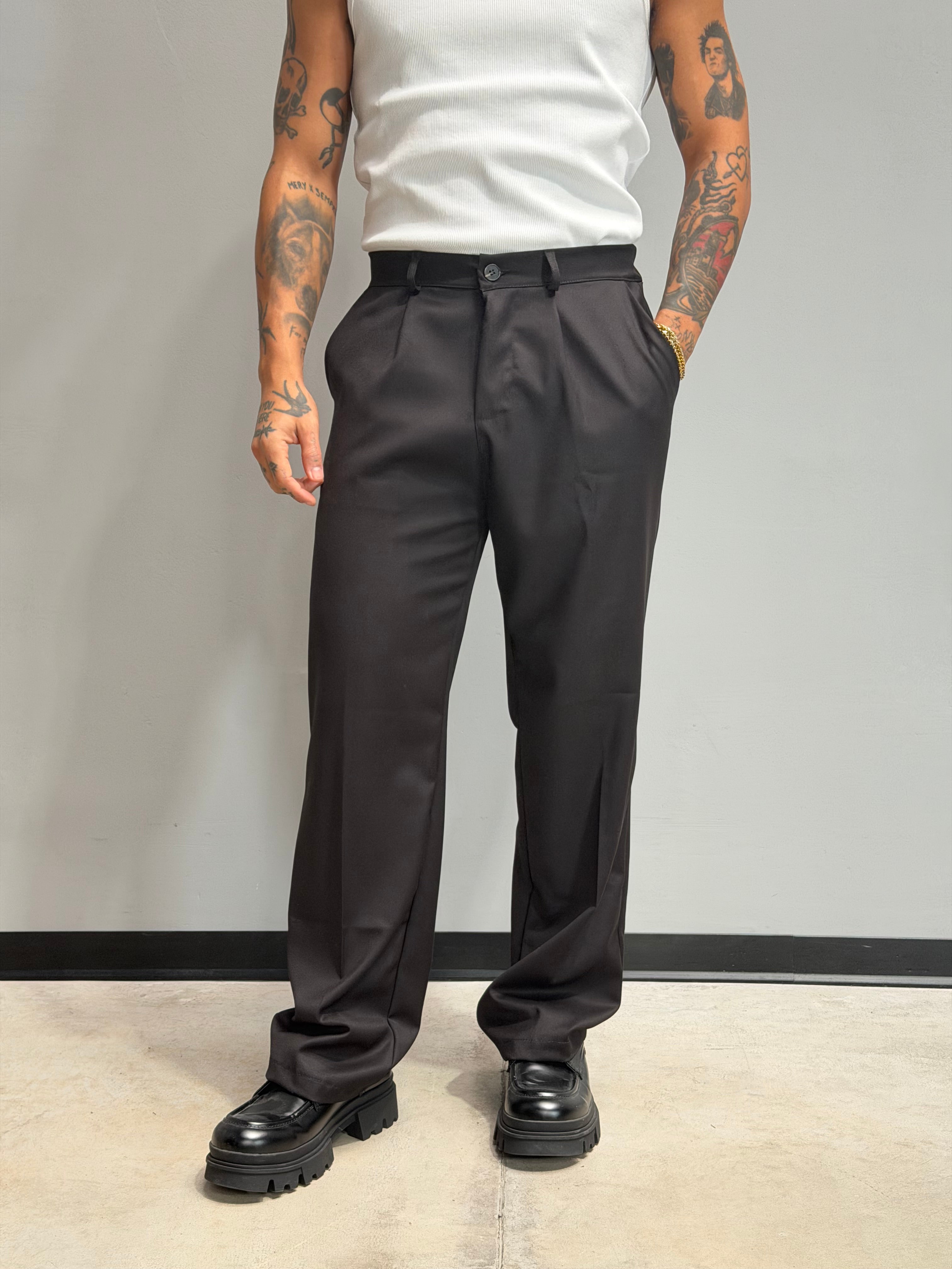 Pantalone Wide Bottom