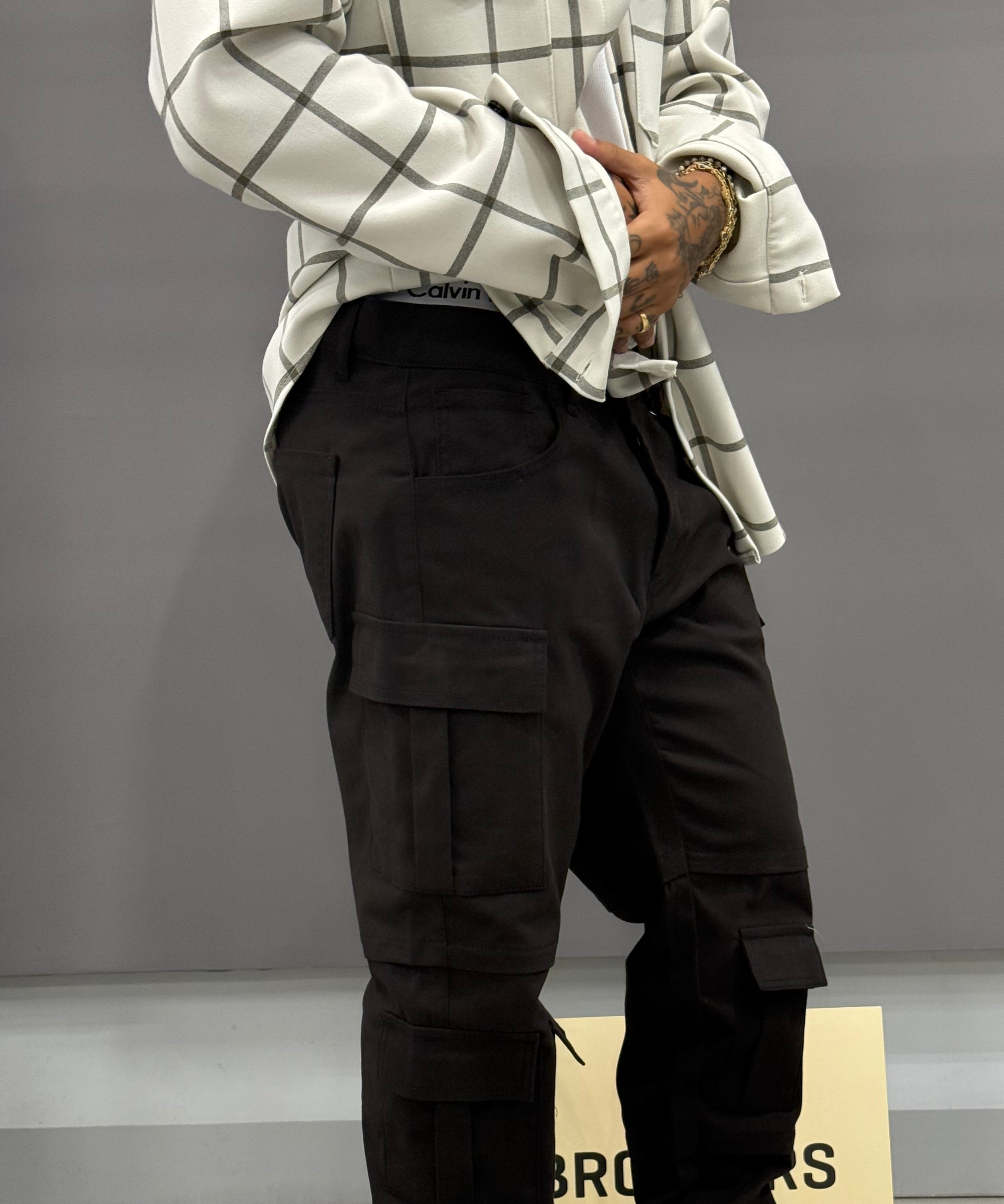 Denim Multipochet Split